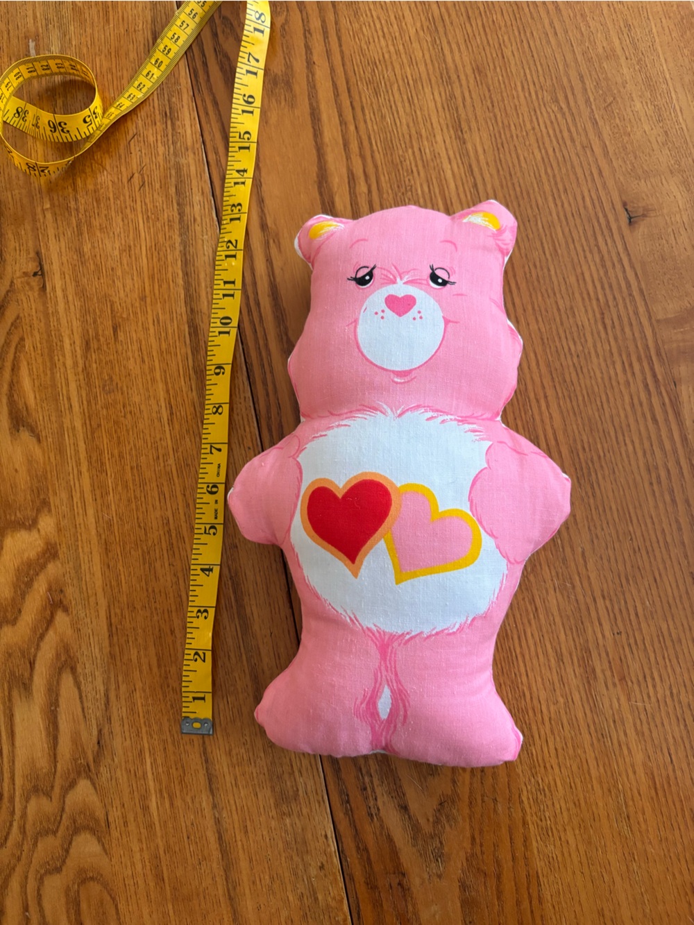 Pink Care Bear Love-a-lot Bear plushie